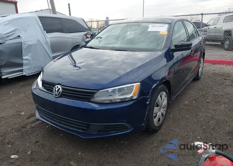 2014 Volkswagen Jetta 2.0L S из США, поврежденный, VIN 3VW2K7AJ1EM239612